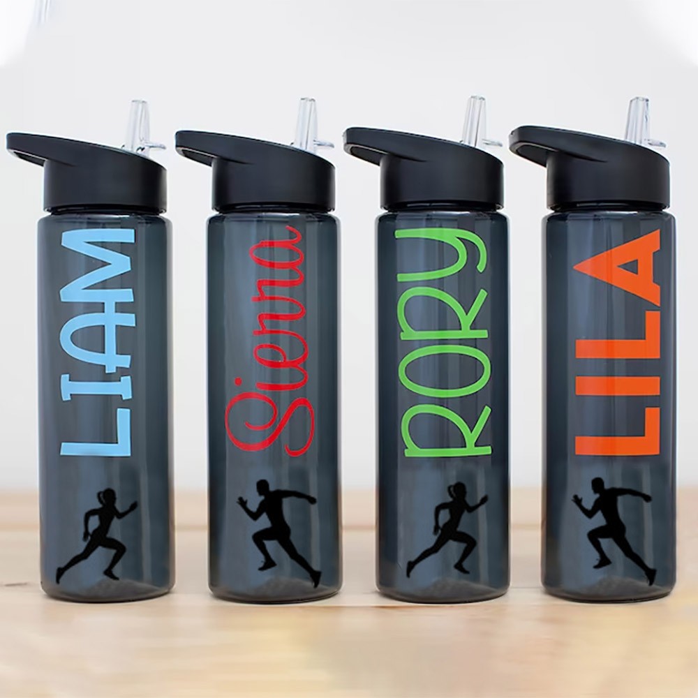 Running Water Bottle with Name