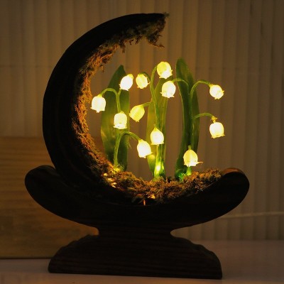 Lily of the Valley Lamp Christmas Gift Birthday Gifts 